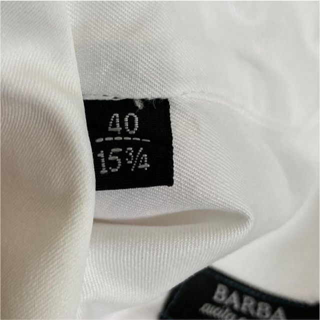 安い定番】 BARBA BARBA バルバ 定価3万 ドレス 白 シャツ ビジネス 40の通販 by epic dayshop｜バルバならラクマ 