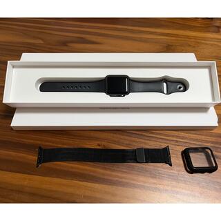 アップルウォッチ(Apple Watch)のApple Watch Series3 GPSアルミニウム 38mm(腕時計(デジタル))