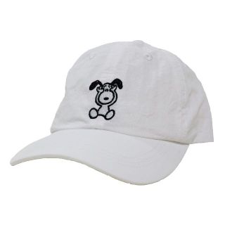 スヌーピー(SNOOPY)のSNOOPY スヌーピー キャップ ばんざい キッズ レディース★ホワイト新品(帽子)