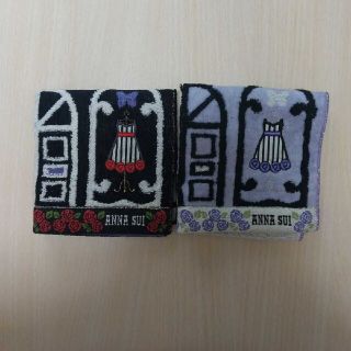 アナスイ(ANNA SUI)のアナスイ タオルハンカチ  2枚  新品  (ユ)(ハンカチ)