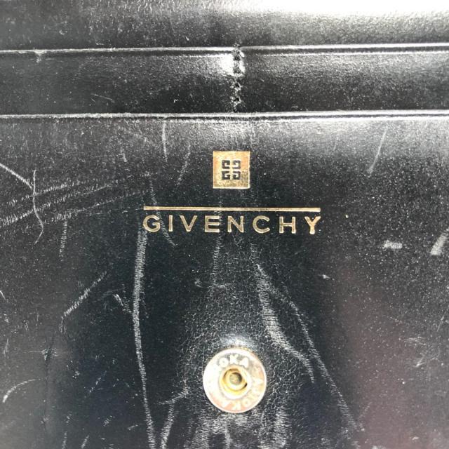 GIVENCHY(ジバンシィ)のジバンシー 長財布 - 黒 がま口 レザー レディースのファッション小物(財布)の商品写真