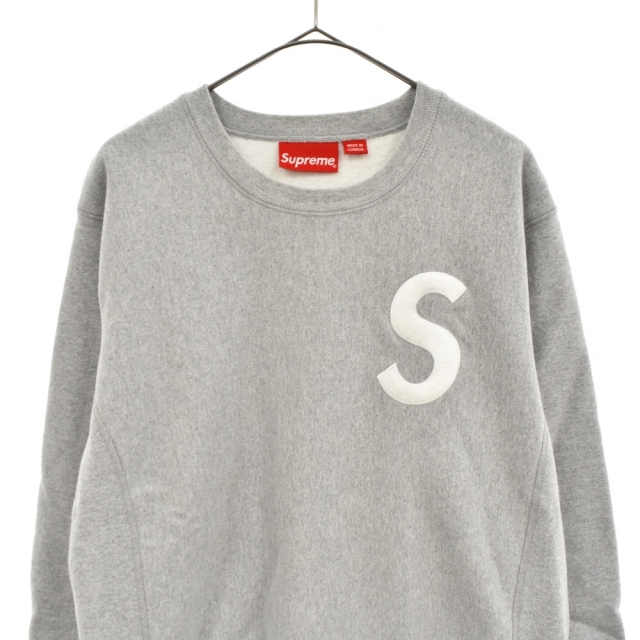 Supreme - SUPREME シュプリーム 16AW S logo Crewneck シュプリーム S