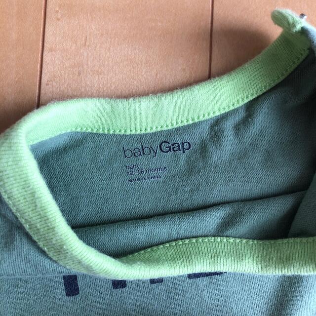 babyGAP(ベビーギャップ)のbaby GAP   ロンパース3枚セット　(中古品) キッズ/ベビー/マタニティのベビー服(~85cm)(ロンパース)の商品写真