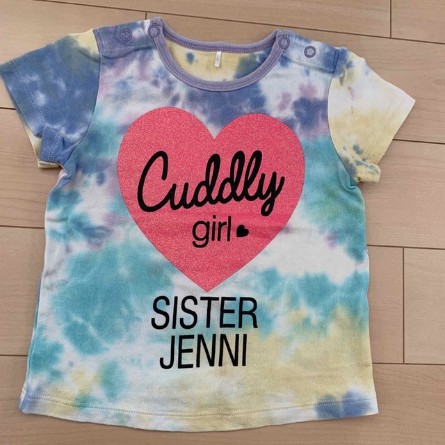 JENNI(ジェニィ)のJENNI サイズ90  2枚セット キッズ/ベビー/マタニティのキッズ服女の子用(90cm~)(Tシャツ/カットソー)の商品写真