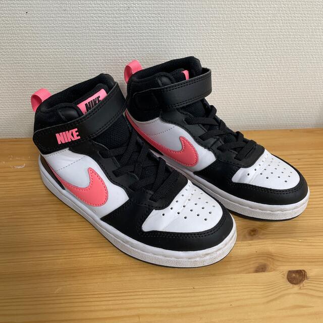 NIKE コート バーロウMID 2 PSV 18cm キッズ/ベビー/マタニティのキッズ靴/シューズ(15cm~)(スニーカー)の商品写真