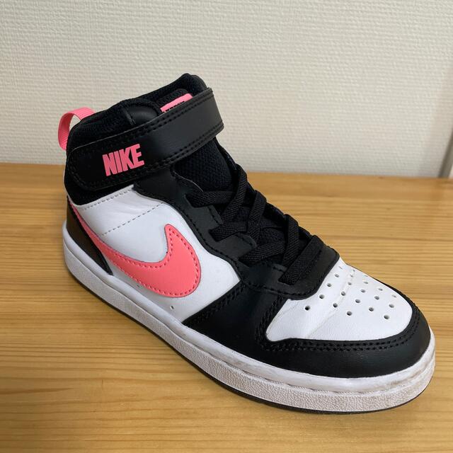 NIKE コート バーロウMID 2 PSV 18cm キッズ/ベビー/マタニティのキッズ靴/シューズ(15cm~)(スニーカー)の商品写真