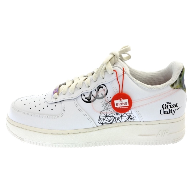 12センチ表記サイズNIKE ナイキ AIR FORCE 1 LOW The Great Unity エアフォース1 ザ グレート ユニティー ローカットスニーカー US9.5 ホワイト DM5447-111