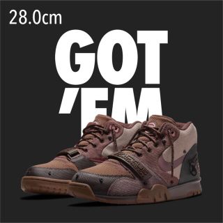 ナイキ(NIKE)のTravis Scott Nike Air Trainer 1 SP　28cm(スニーカー)