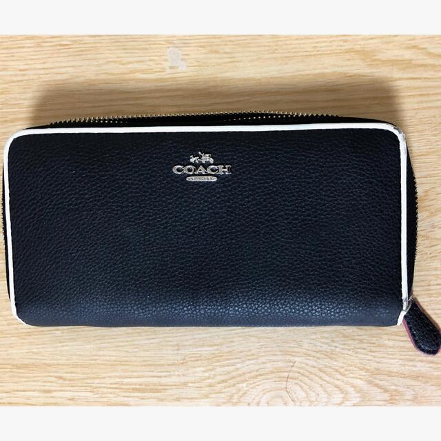 最新最全の COACH コーチ 長財布 ラウンドファスナー ブラック ...