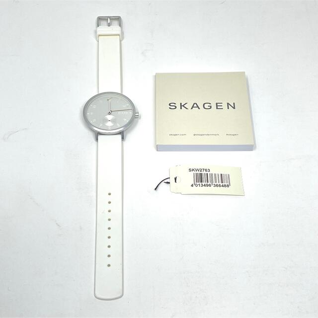 SKAGEN(スカーゲン)の【ジャンク】SKAGEN AAREN 36mm パールホワイト レディースのファッション小物(腕時計)の商品写真