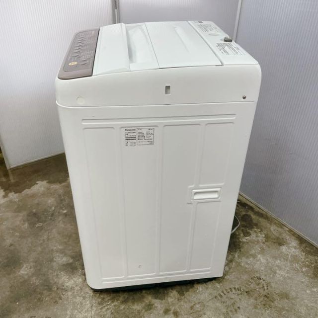 美品！2019年製パナソニック 全自動洗濯機 洗濯 7kg つけおきコース搭載 3