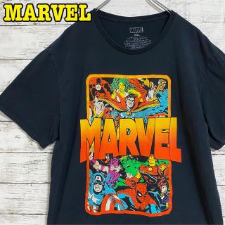 マーベル(MARVEL)のMARVEL マーベル　Tシャツ　2XL ゆったり　海外輸入　入手困難　アメコミ(Tシャツ/カットソー(半袖/袖なし))