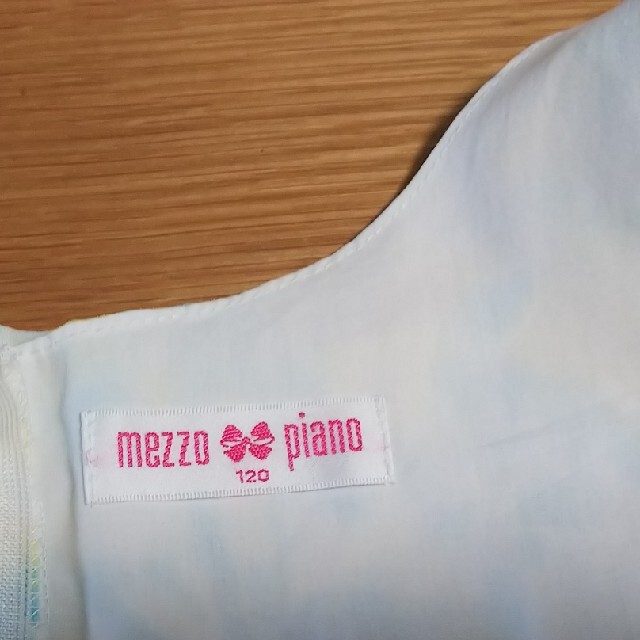 mezzo piano(メゾピアノ)のメゾピアノ ワンピース 120 キッズ/ベビー/マタニティのキッズ服女の子用(90cm~)(ワンピース)の商品写真