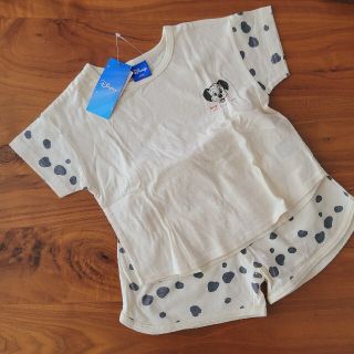 ディズニー(Disney)の新品　100㎝　101匹わんちゃん　セットアップ(Tシャツ/カットソー)