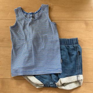 ザラキッズ(ZARA KIDS)のボンズ　BONDS セット80(タンクトップ/キャミソール)