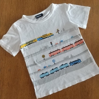 クレードスコープ(kladskap)のクレードスコープ 半袖 Tシャツ 120 電車(Tシャツ/カットソー)