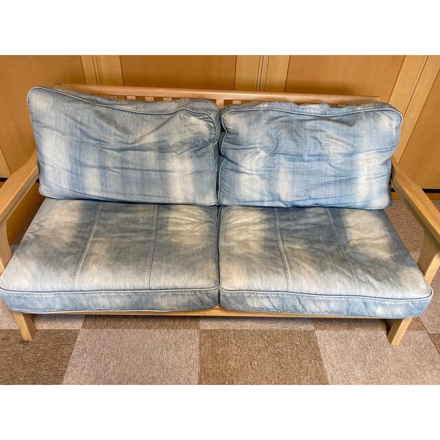 WTW 大人気2人掛けデニムソファー 商品の状態 絶版品 インテリア WTW 大人気2人掛けデニムソファー 商品の状態 絶版品 インテリア