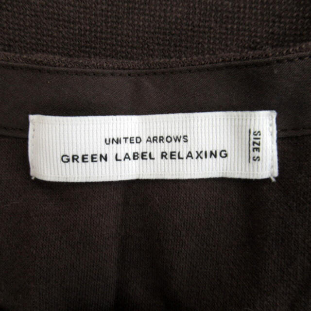 UNITED ARROWS green label relaxing(ユナイテッドアローズグリーンレーベルリラクシング)のグリーンレーベルリラクシング カットソー 七分袖 ラウンドネック S 茶 メンズのトップス(その他)の商品写真