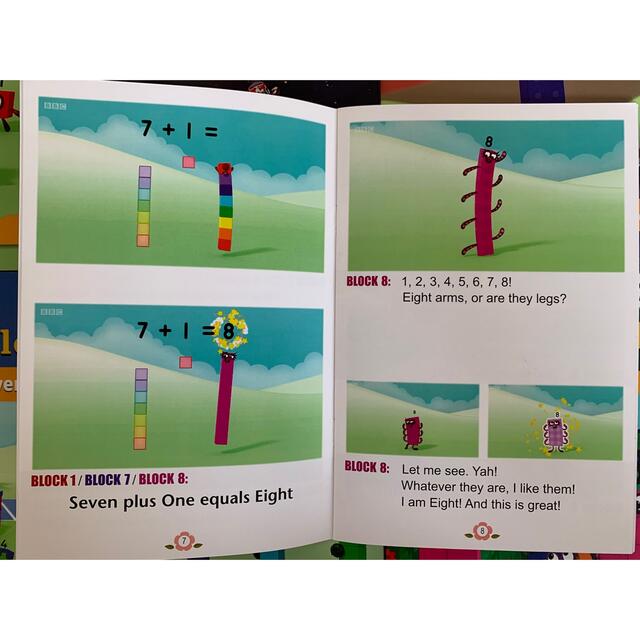 NumberBlocks ナンバーブロックス 絵本30冊&マイヤペンセット