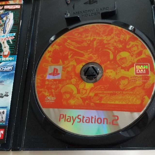 PlayStation2(プレイステーション2)のSDガンダム ジージェネレーション スピリッツ PS2 Gジェネ エンタメ/ホビーのゲームソフト/ゲーム機本体(家庭用ゲームソフト)の商品写真