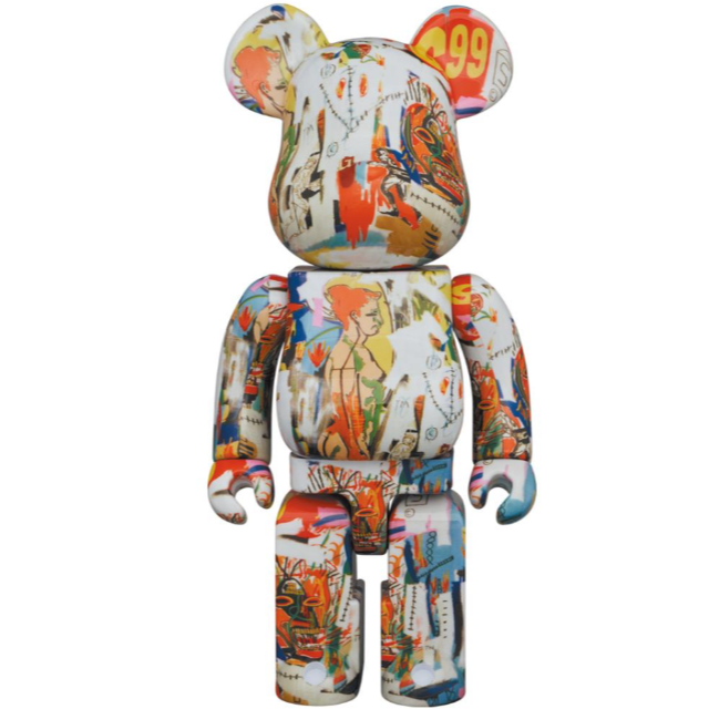 BE@RBRICK Andy Warhol × JEAN-MICHEL BASQ