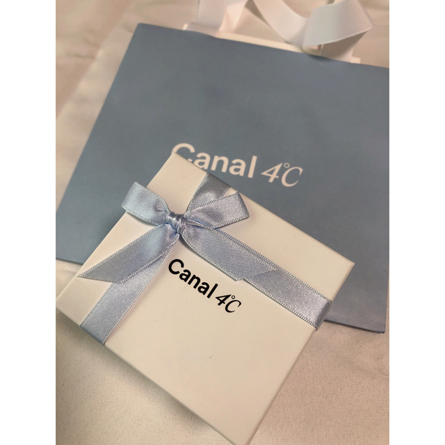Canal4℃ 一粒タイプシルバー ネックレス ゴールド - ネックレス