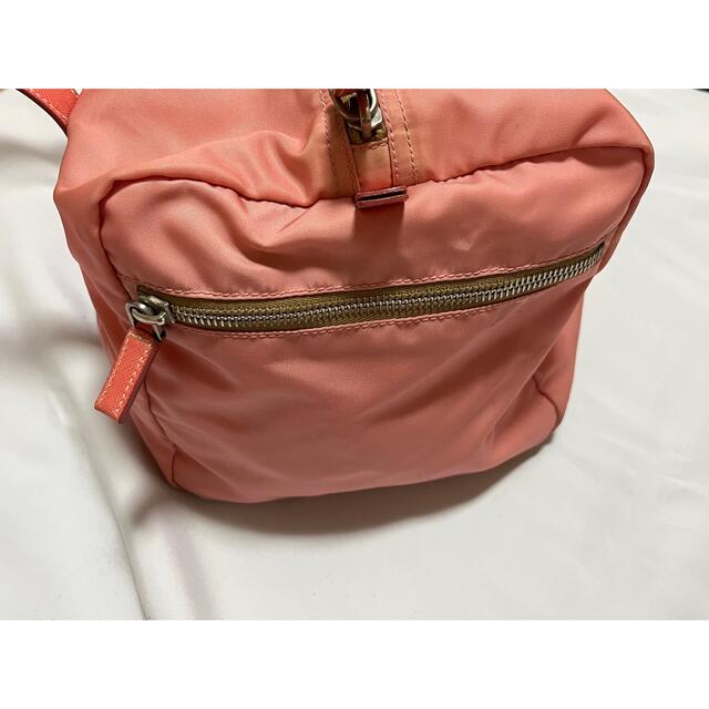 PRADA(プラダ)のPRADA プラダ ミニボストンバッグ トートバッグ　ピンク  正規品 レディースのバッグ(ボストンバッグ)の商品写真