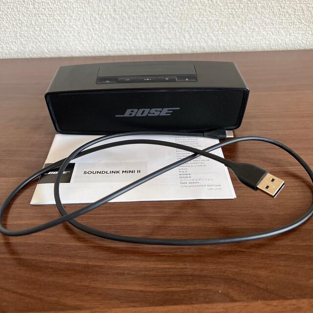 BOSE(ボーズ)のSOUNDLINK MINI II スマホ/家電/カメラのオーディオ機器(スピーカー)の商品写真