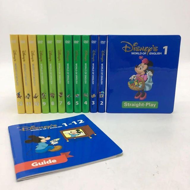 DWE ディズニー 英語教材 DVD 1~12 - 知育玩具 DWE ディズニー 英語教材 DVD 1~12 - 知育玩具