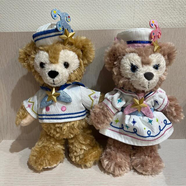 ポージープラッシー ダッフィー シェリーメイ セット ⑥ - ぬいぐるみ