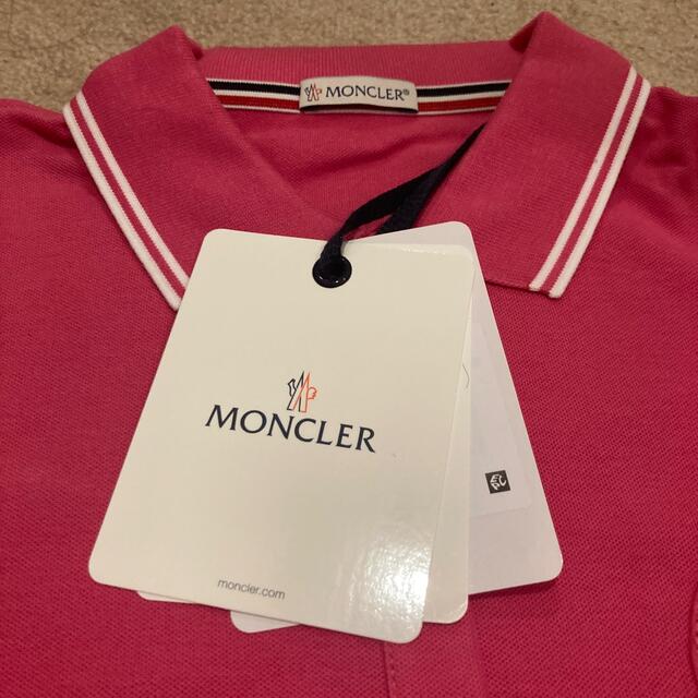 MONCLER - モンクレール ポロシャツ ピンク Sサイズの通販 by