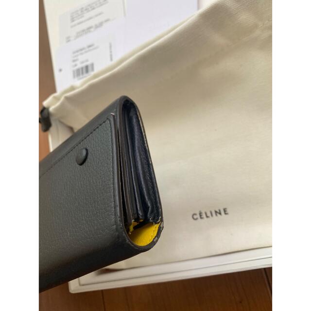 付属品付き CELINE セリーヌ ラージフラップ マルチファンクション 長財布