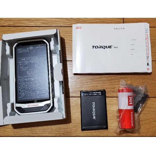 スマートフォン本体【希少】KYOCERA TORQUE G03 HELLY HANSENモデル美品