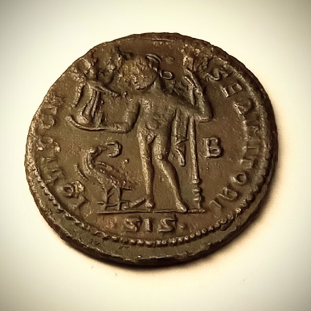 リキニウスⅠ世 古代ローマコイン 銅貨 アンティークコイン 20220515b