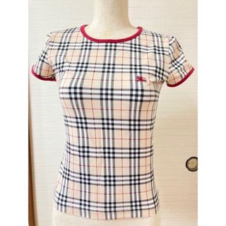 バーバリーブルーレーベル(BURBERRY BLUE LABEL)の【4月限定値下げ❗️】 バーバリー半袖Tシャツ(Tシャツ(半袖/袖なし))