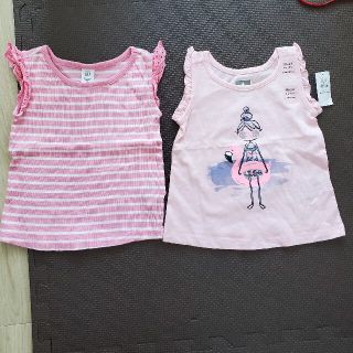 ベビーギャップ(babyGAP)のbabygap Tシャツ　2枚セット(Tシャツ/カットソー)