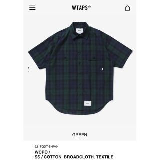 ダブルタップス(W)taps)のwtaps wcpo ダブルタップス  シャツ　22ss(シャツ)