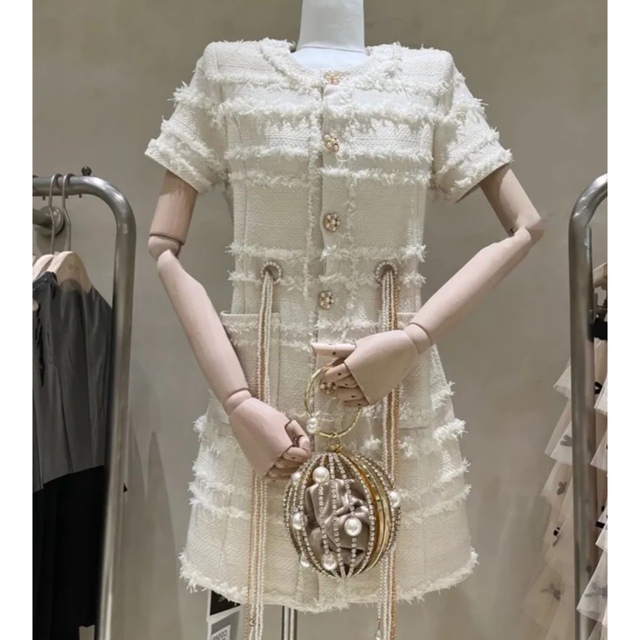 新作NEW CHANEL - シャネルワンピースの通販 by そら's shop|シャネル
