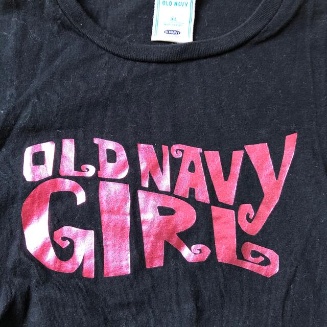 Old Navy(オールドネイビー)のOLD NAVY ロゴTシャツ キッズ/ベビー/マタニティのキッズ服女の子用(90cm~)(Tシャツ/カットソー)の商品写真