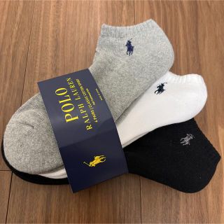 ポロラルフローレン(POLO RALPH LAUREN)のメンズ　ポロラルフローレン　ソックス　３足組(ソックス)