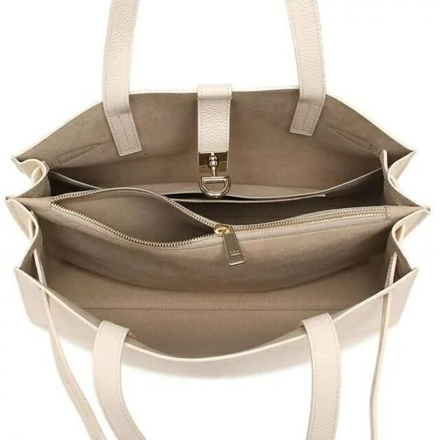 限定値下げ!新品!FURLA♡margherita tote l ♡ホワイト本革 フルラ