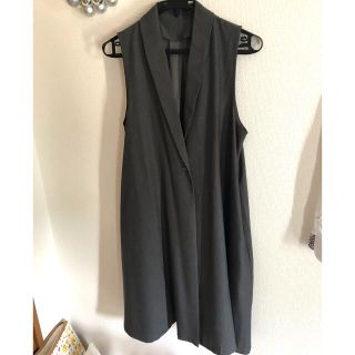 ザラ(ZARA)のロングジレ　ロングベスト　ベスト　ジレ(ベスト/ジレ)