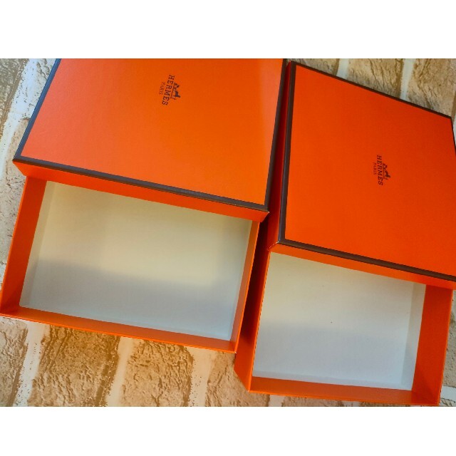 Hermes(エルメス)のエルメス.HERMES ★ 箱 .2個セット レディースのバッグ(ショップ袋)の商品写真