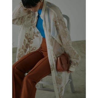 アメリヴィンテージ(Ameri VINTAGE)のAmeri  新品★ MEDI CROSS STITCH LIKE SHIRT(シャツ/ブラウス(長袖/七分))