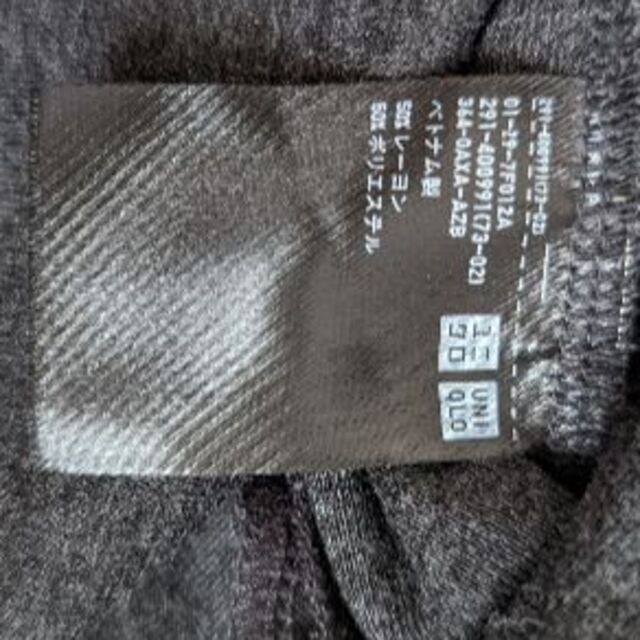 UNIQLO(ユニクロ)のACEさま用【ユニクロ】ライトポンチワンピース（七分袖） レディースのワンピース(ひざ丈ワンピース)の商品写真