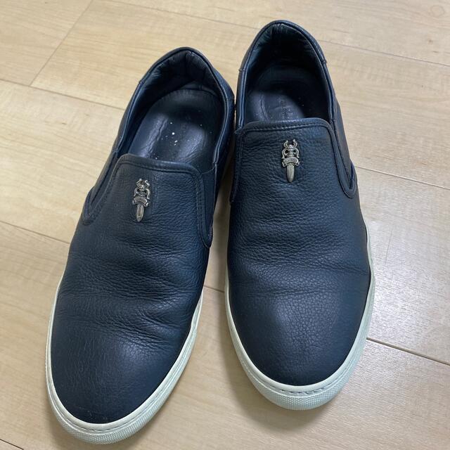 クロムハーツ Chrome Hearts スリッポン レザー スニーカー