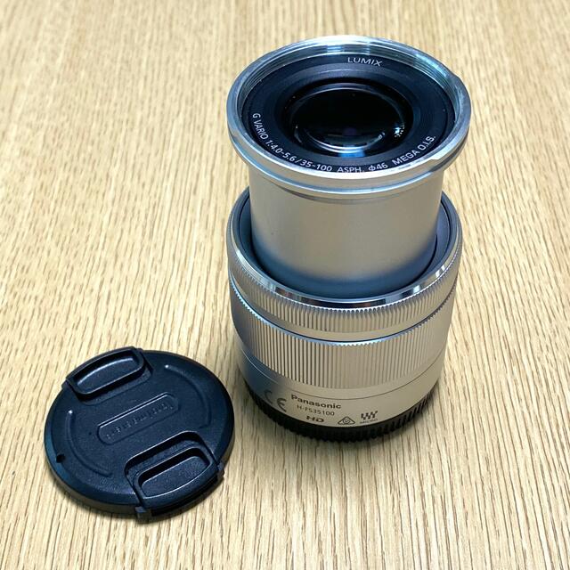 Panasonic(パナソニック)のPanasonic LUMIX G VARIO 35-100mm 望遠レンズ スマホ/家電/カメラのカメラ(レンズ(ズーム))の商品写真