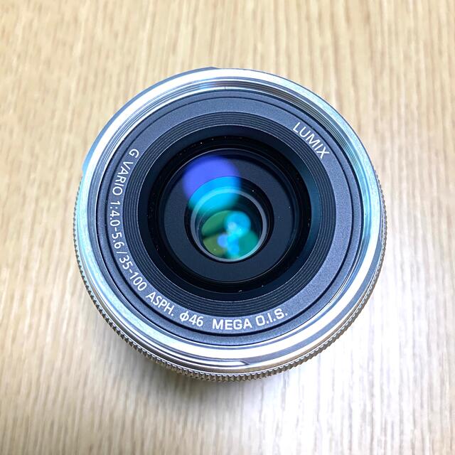 Panasonic(パナソニック)のPanasonic LUMIX G VARIO 35-100mm 望遠レンズ スマホ/家電/カメラのカメラ(レンズ(ズーム))の商品写真