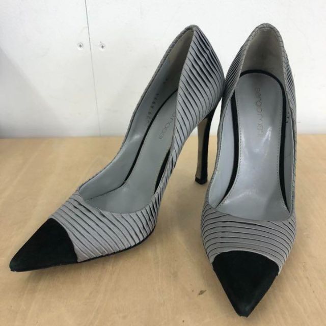 Sergio Rossi(セルジオロッシ)のsergio rossi セルジオロッシ ハイヒール size36 グレー レディースの靴/シューズ(ハイヒール/パンプス)の商品写真