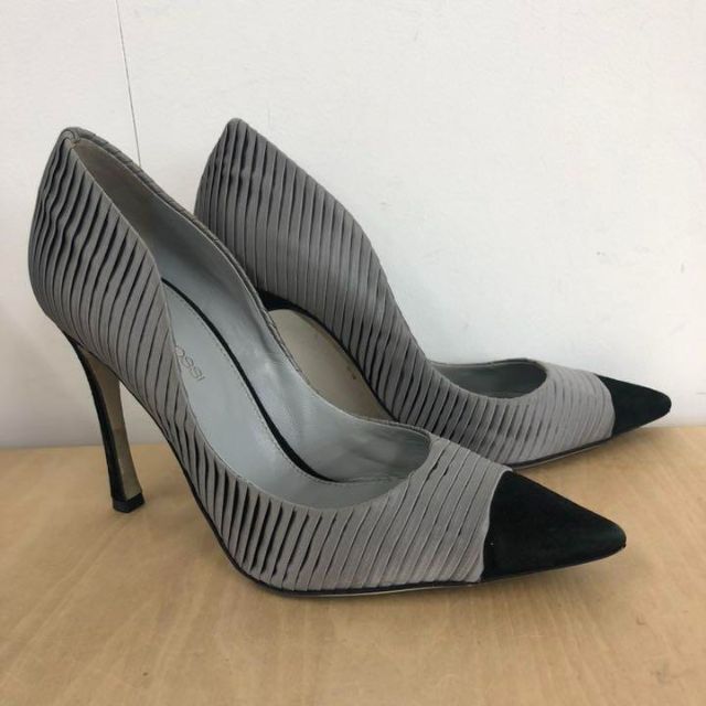 Sergio Rossi(セルジオロッシ)のsergio rossi セルジオロッシ ハイヒール size36 グレー レディースの靴/シューズ(ハイヒール/パンプス)の商品写真